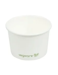 Pots pour aliments chauds compostables Vegware 110ml (Lot de 1000) 2