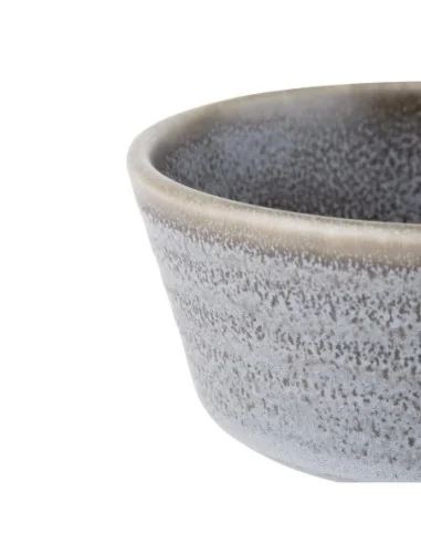 Bols plats ronds anthracite Olympia Cavolo 143mm (lot de 6)