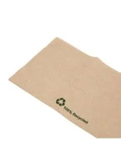 Serviettes kraft recyclées pliées Fiesta Recyclable 320x300mm (lot de 6000) 2