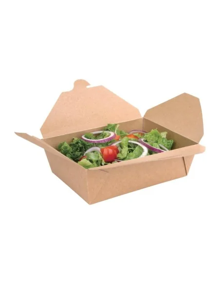 Boîtes repas en carton Fiesta Recyclable 197mm (lot de 200)