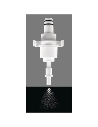 Distributeur automatique spray de savon et désinfectant pour les mains Jantex 1L