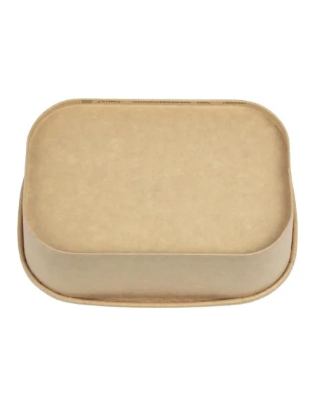 Barquettes alimentaires micro-ondables recyclables Colpac Stagione 750ml (lot de 300)