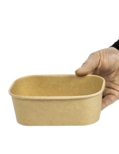 Barquettes alimentaires micro-ondables recyclables Colpac Stagione 750ml (lot de 300)