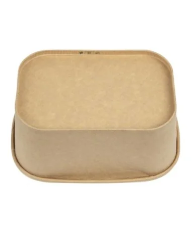 Barquettes alimentaires micro-ondables recyclables Colpac Stagione 1L (lot de 300)