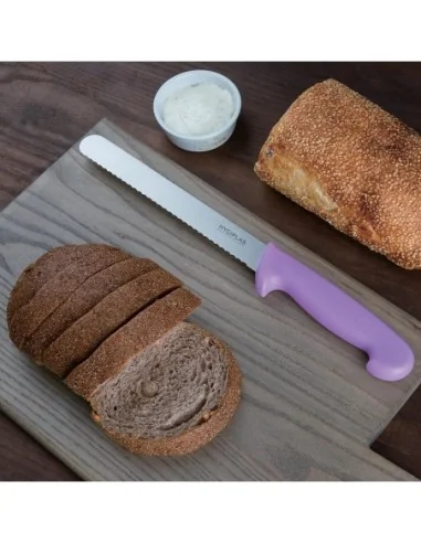 Couteau à pain Hygiplas violet 20cm