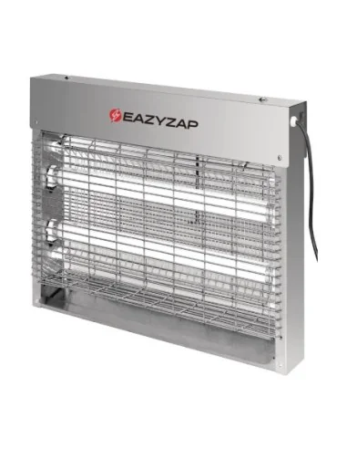 Désinsectiseur LED en inox brossé Eazyzap 8W