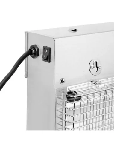 Désinsectiseur LED en inox brossé Eazyzap 8W