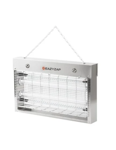 Désinsectiseur LED en inox brossé Eazyzap 14W