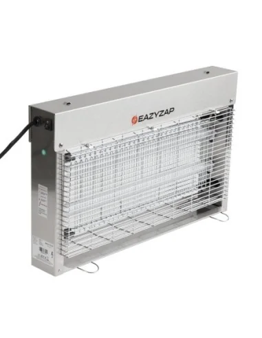 Désinsectiseur LED en inox brossé Eazyzap 14W