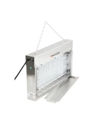 Désinsectiseur LED en inox brossé Eazyzap 14W