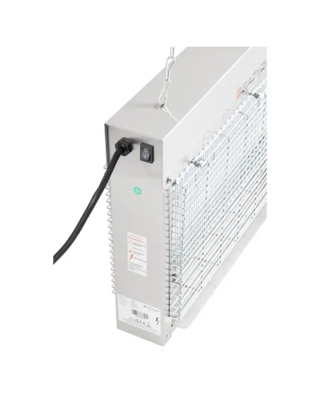 Désinsectiseur LED en inox brossé Eazyzap 14W