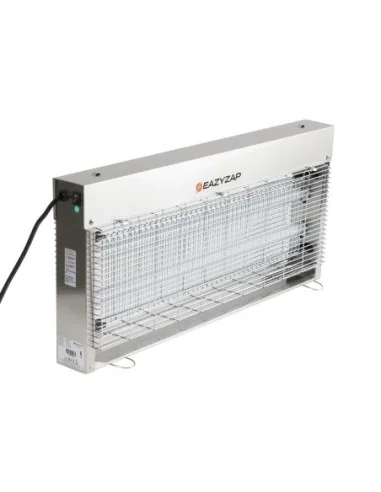 Désinsectiseur LED en inox brossé Eazyzap 20W