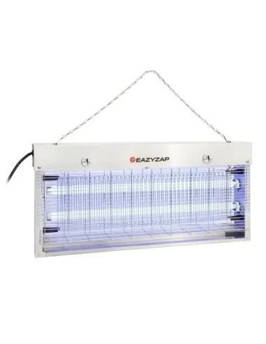 Désinsectiseur LED en inox brossé Eazyzap 20W