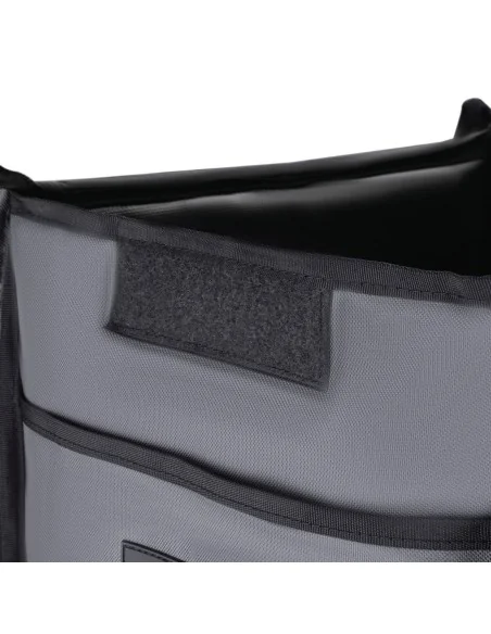 Sac de livraison isotherme pliant Vogue gris 540 x360 x 430 mm