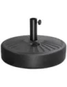 Pied de parasol noir 20L