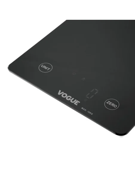 Balance digitale rectangulaire Vogue noire 10kg