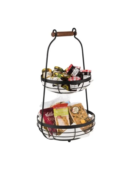 Présentoir 2 niveaux APS 260 x 480 mm