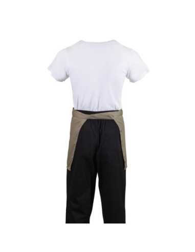 Tablier serveur court Whites marron clair