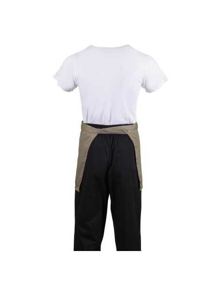 Tablier serveur court Whites marron clair