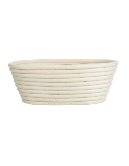 Panier de fermentation ovale en rotin Vogue 210x150x80mm
