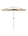 Parasol rond Bolero Seville 3m crème