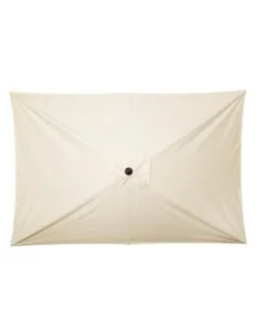 Parasol rectangulaire Bolero Seville 2x3m crème 2