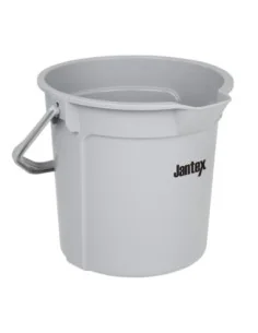 Seau gradué Jantex gris avec bec verseur 14 litres