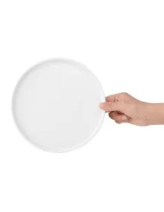 Assiettes plates rondes Olympia Whiteware 210mm (lot de 6) 2