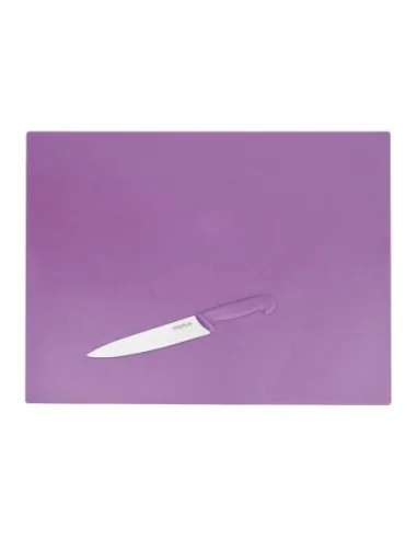 Planche à découper basse densité Hygiplas violette 600x450x20mm