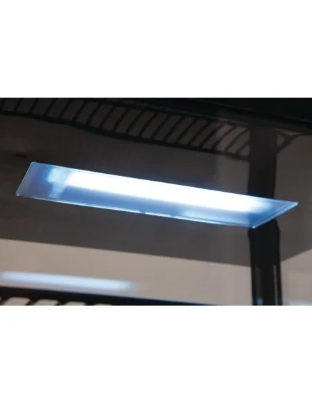 Vitrine réfrigérée positive noire Polar Série C 68L