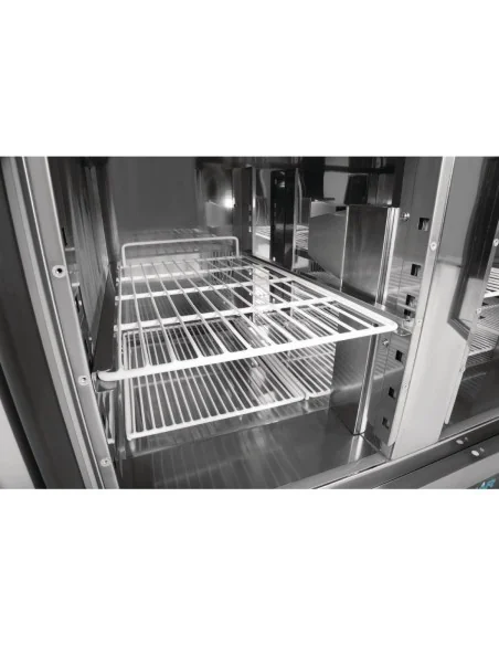 Comptoir de préparation réfrigéré à pizzas 288L Polar Série G