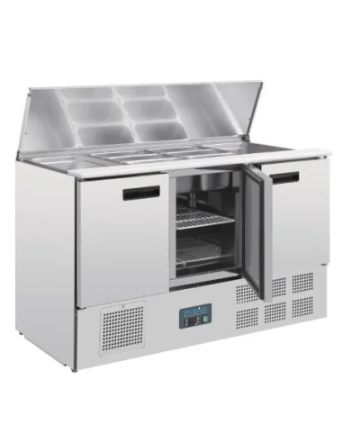 Comptoir à salade réfrigéré 368L Polar Série G