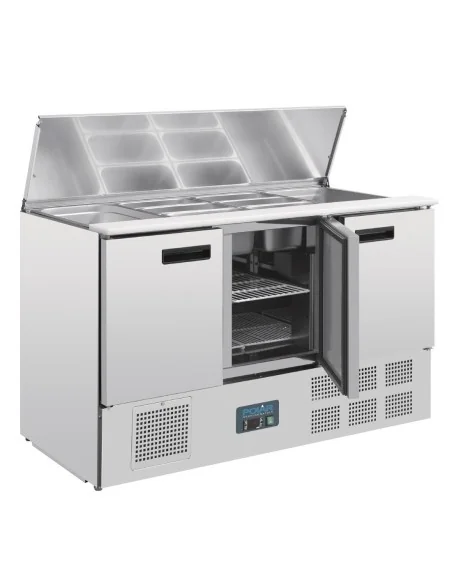 Comptoir à salade réfrigéré 368L Polar Série G