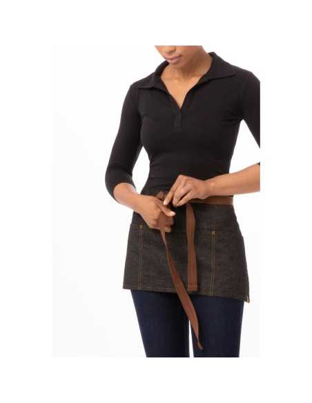 Tablier limonadier Chef Works Memphis noir