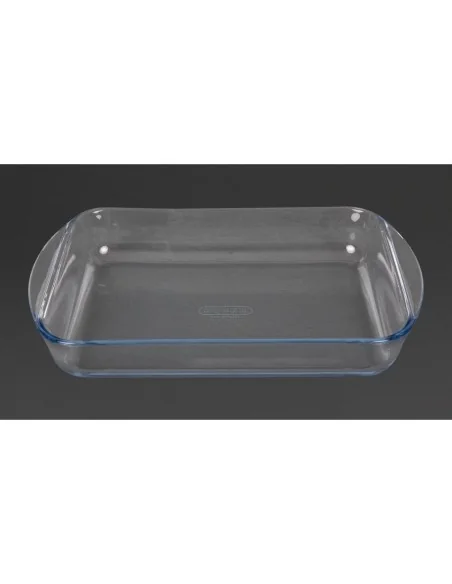 Plat à four rectangulaire en verre Pyrex 350mm 