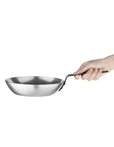 Poêle en acier carbone Vogue 200mm