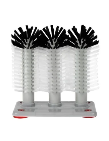 Brosse à verres triple Jantex