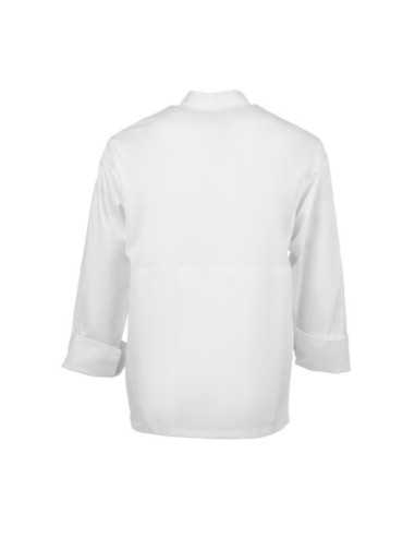 Veste de cuisine mixte blanche à manches longues Chef Works Calgary Cool Vents XL
