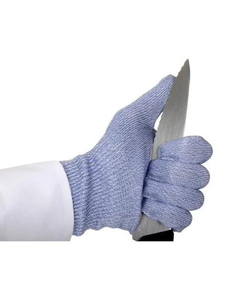 Gant anticoupure bleu M