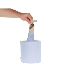 Bobines bleues à alimentation centrale 1 pli Jantex (lot de 6) 2