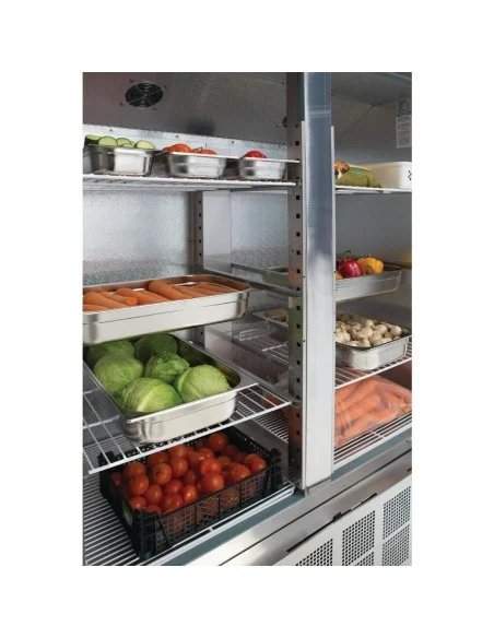 Armoire réfrigérée positive 2 portes 960L Polar Série G