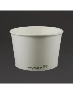 Bols à soupe / glace compostables Vegware 455ml (Lot de 500) 2