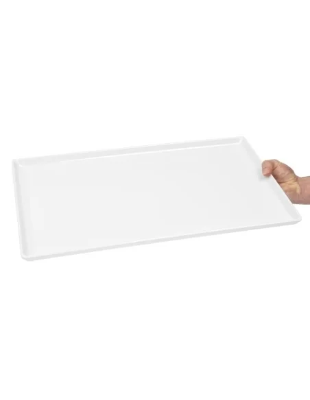 Plateau en mélamine APS Float blanc GN1/1