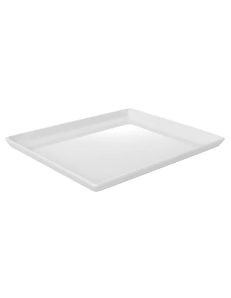 Plateau en mélamine APS Float blanc GN1/2