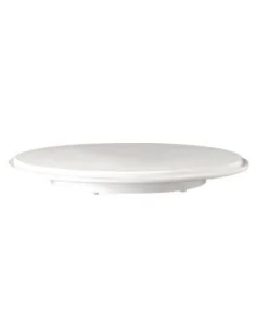 Plat à gâteau en mélamine APS Pure blanc