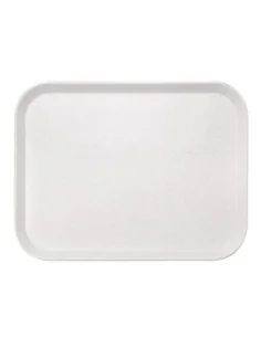 Plateau self-service en fibre de verre Olympia Kristallon gris clair 355 x 460mm 2