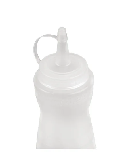 Bouteille de sauce Vogue bouchon transparent