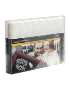 Marqueurs blancs effaçables Securit (Lot de 8) 2