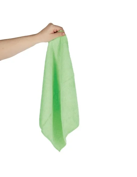 Chiffons microfibres Jantex verts (Lot de 5)