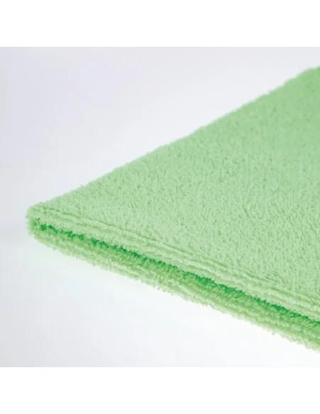 Chiffons microfibres Jantex verts (Lot de 5)
